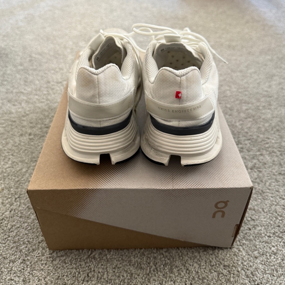 On Women’s Cloudnova Form (White/Eclipse) - image 4